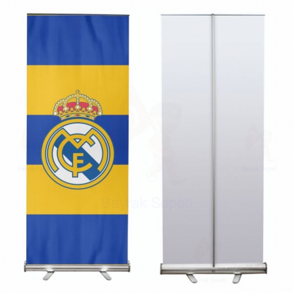 Real Madrid CF Roll Up ve BannerSatlar