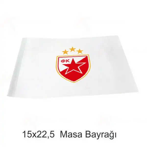 Red Star Belgrade Masa Bayraklar