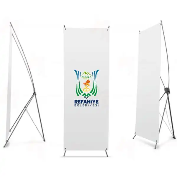 Refahiye Belediyesi X Banner Bask Resmi