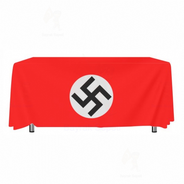 Reich Nazi Almanyası Baskılı Masa Örtüsü