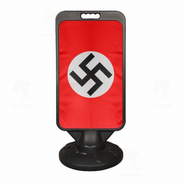 Reich Nazi Almanyası Plastik Pano Duba