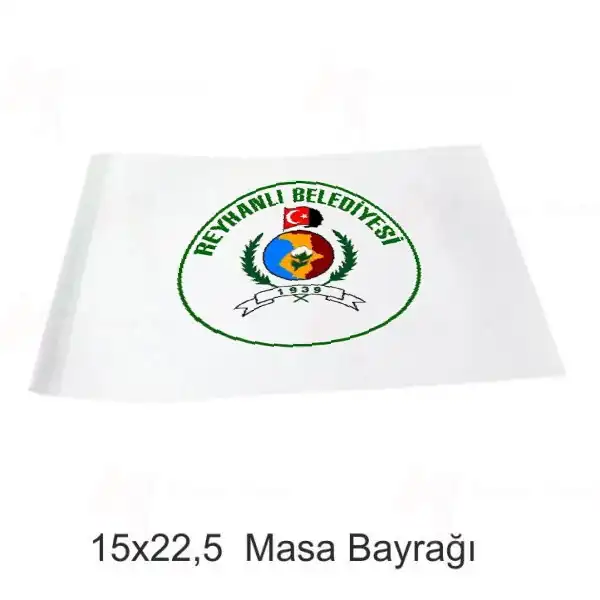 Reyhanl Belediyesi Masa Bayraklar