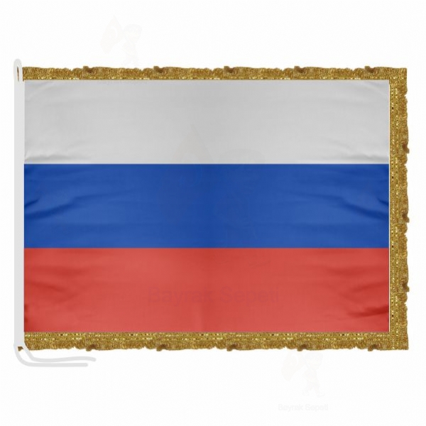 Rusya Saten Kumaş Makam Bayrağı