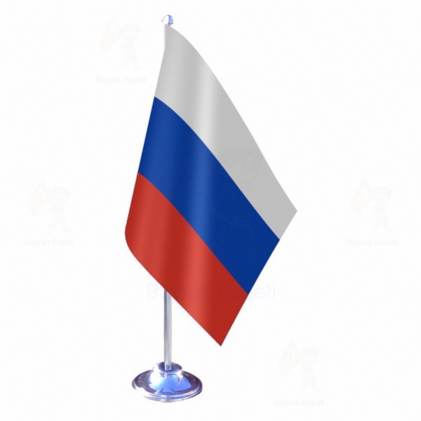 Rusya Tekli Masa Bayrakları
