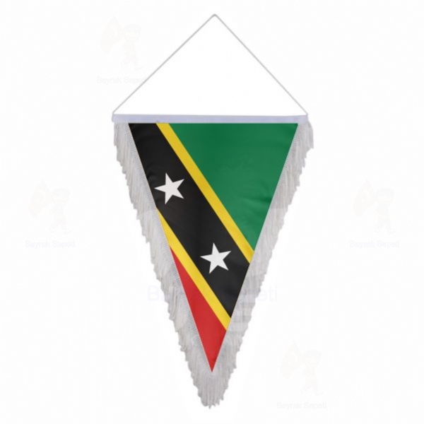 Saint Kitts ve Nevis Saçaklı Flamalar