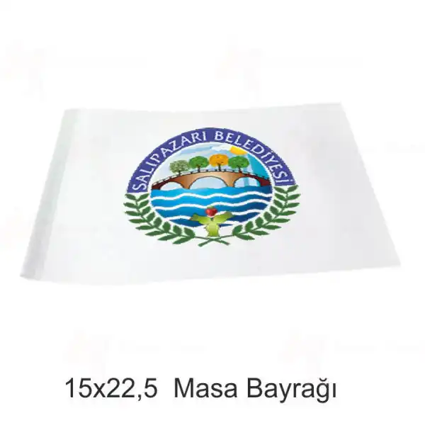 Salpazar Belediyesi Masa Bayraklar