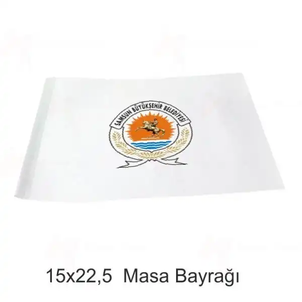 Samsun Bykehir Belediyesi Masa Bayraklar