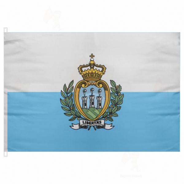 San Marino Bayrağı