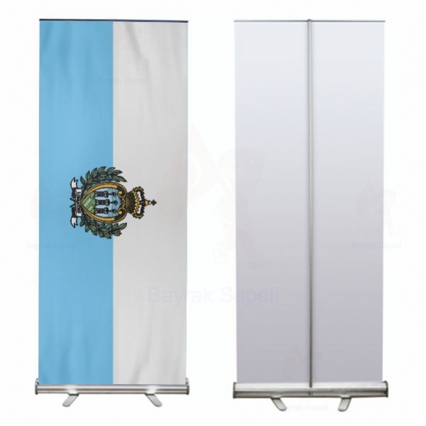 San Marino Roll Up ve Banner
