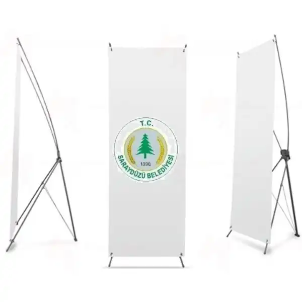 Saraydz Belediyesi X Banner Bask Tasarm