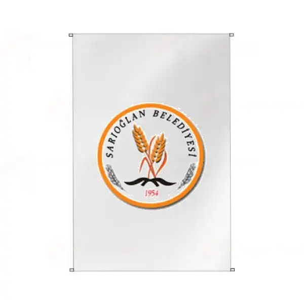 Sarolan Belediyesi Bina Cephesi Bayraklar