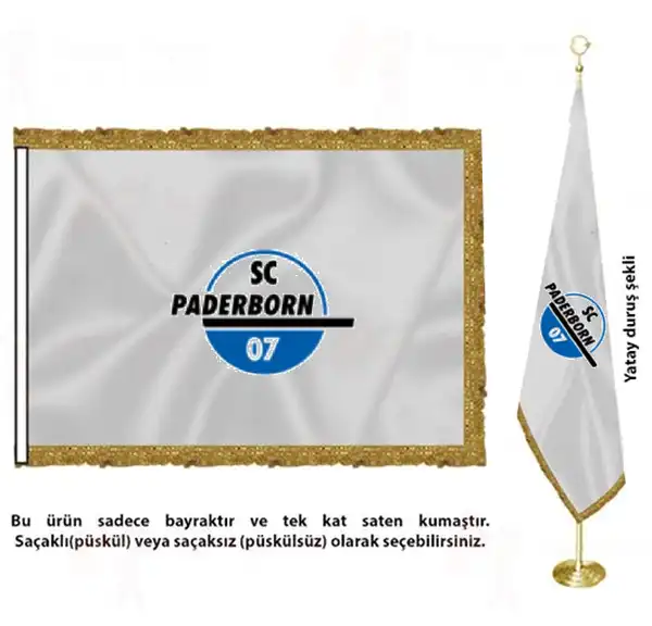 Sc Paderborn 07 Saten Kuma Makam Bayra Fiyat