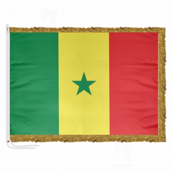 Senegal Saten Kuma Makam Bayra Toptan Alm