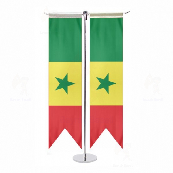 Senegal T Masa Bayraklar Sat