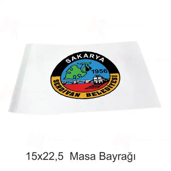 Serdivan Belediyesi Masa Bayraklar