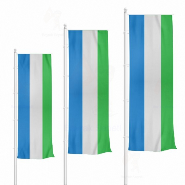 Sierra Leone Dikey Gnder Bayraklar