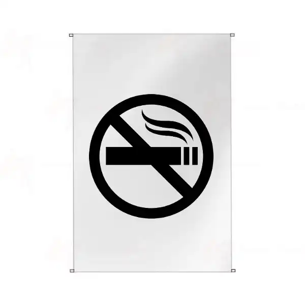 Sigara ilmez Bina Cephesi Bayraklar
