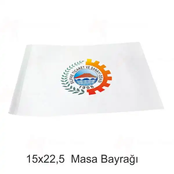 Silifke Ticaret ve Sanayi Odas Masa Bayraklar Toptan Alm