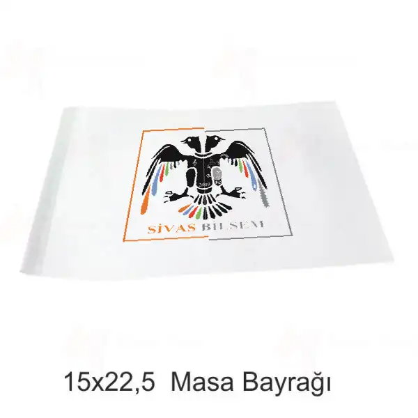 Sivas Bilsem Masa Bayraklar