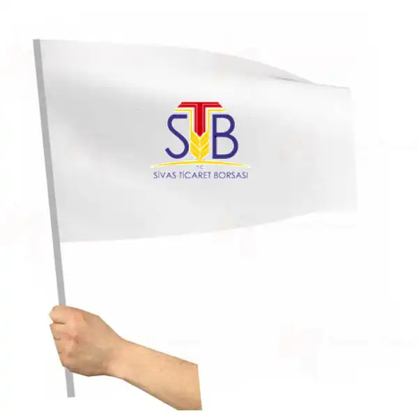 Sivas Ticaret Borsası Sopalı Bayraklar
