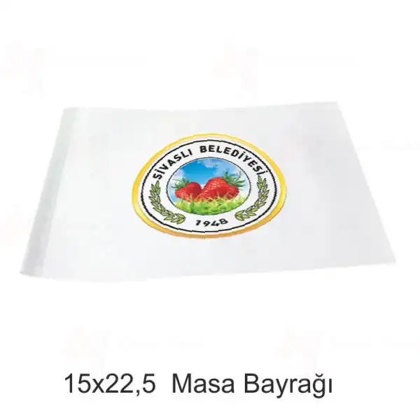 Sivasl Belediyesi Masa Bayraklar lleri