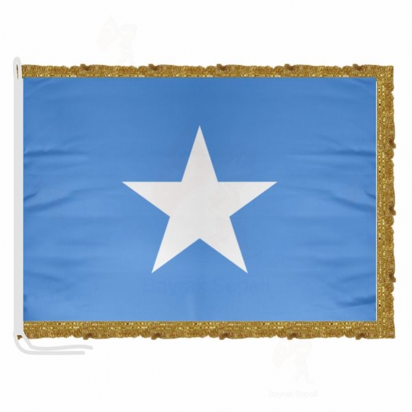 Somali Saten Kuma Makam Bayra Tasarm
