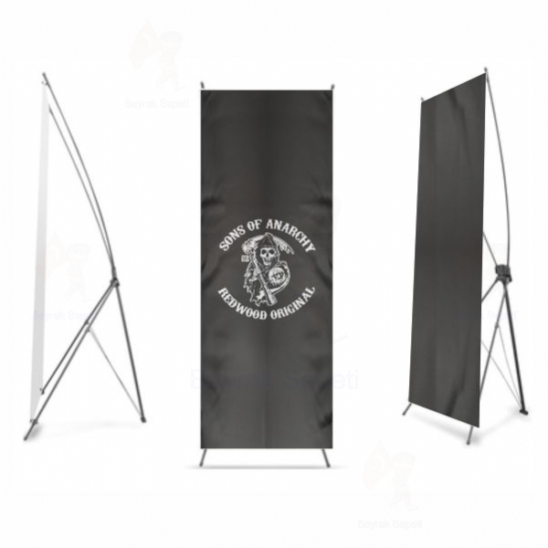 Sons of Anarchy redwood original X Banner Bask