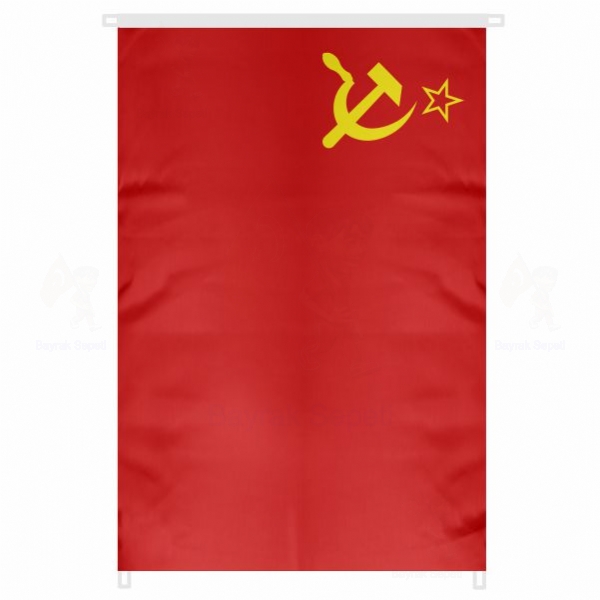 Sovyetler Birlii Bina Cephesi Bayrak Toptan