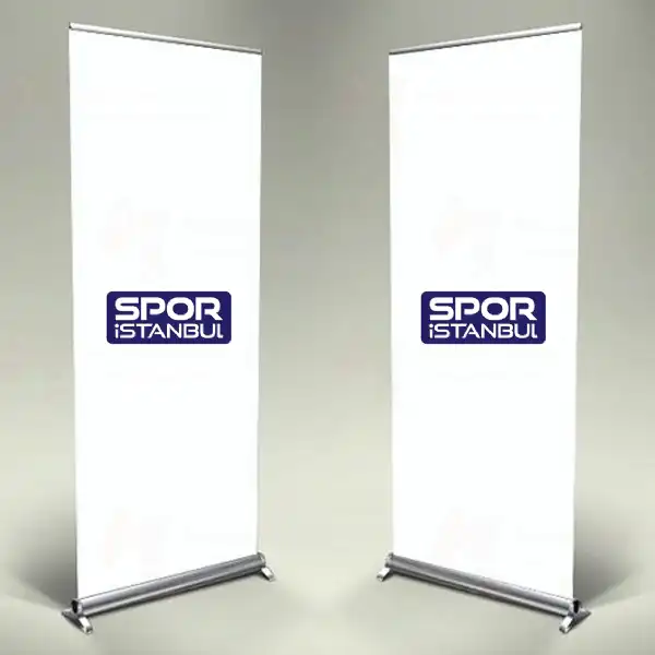 Spor istanbul Roll Up ve Banner