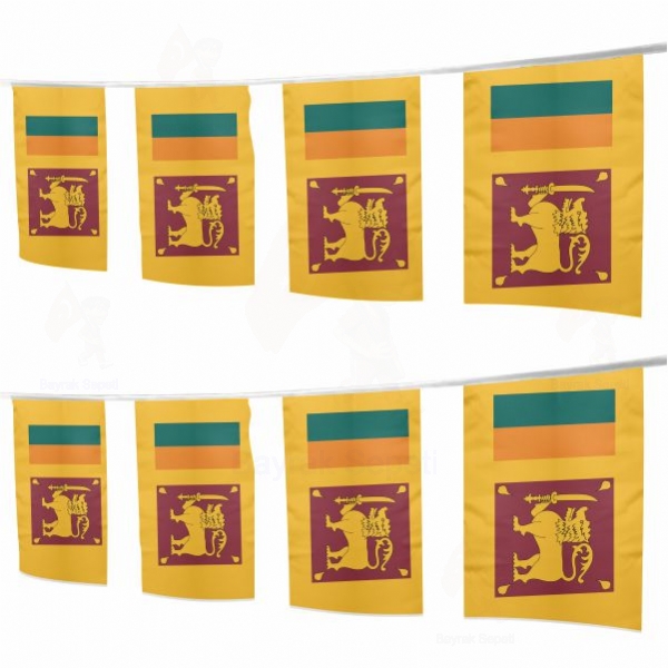 Sri Lanka pe Dizili Ssleme Bayraklar Tasarmlar
