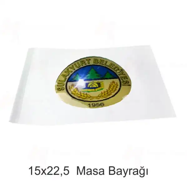 Sulakyurt Belediyesi Masa Bayraklar