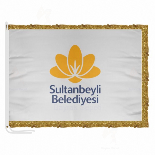 Sultanbeyli Belediyesi Saten Kuma Makam Bayra imalat