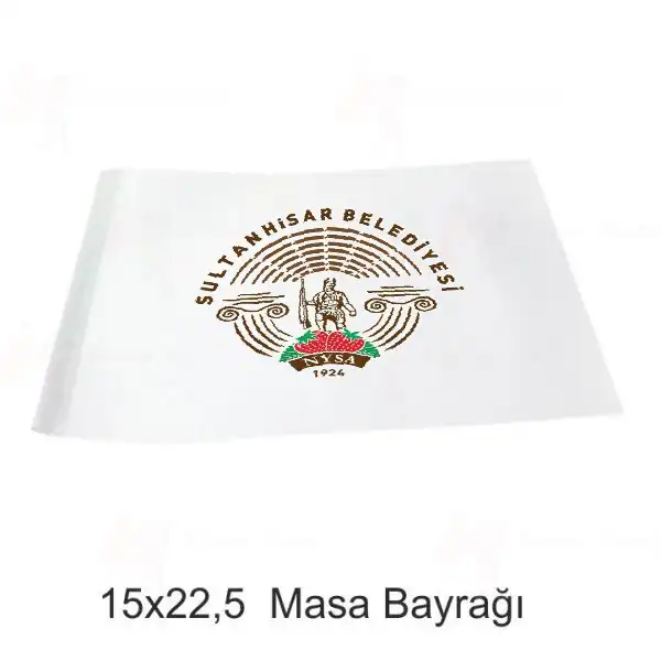 Sultanhisar Belediyesi Masa Bayraklar