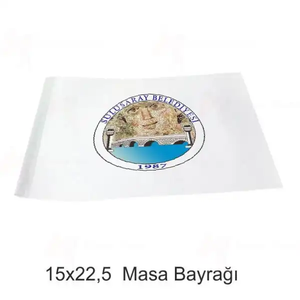Sulusaray Belediyesi Masa Bayraklar Tasarm