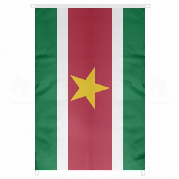 Surinam Bina Cephesi Bayraklar