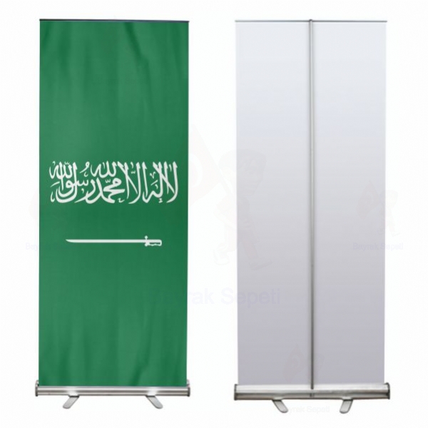 Suudi Arabistan Roll Up ve BannerTasarm