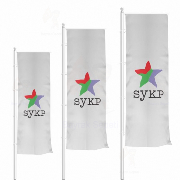 Sykp Sosyalist Yeniden Kurulu Partisi Dikey Gnder Bayraklar