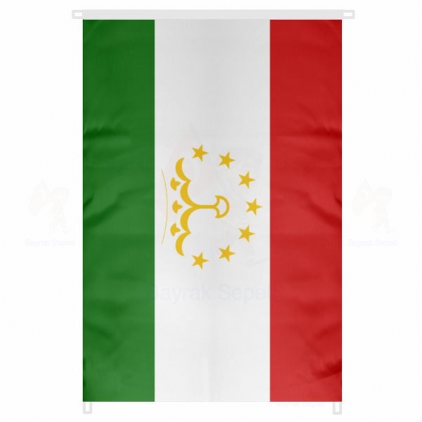 Tacikistan Bina Cephesi Bayrak Ebatlar