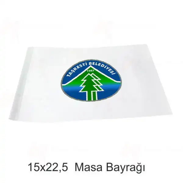 Takesti Belediyesi Masa Bayraklar