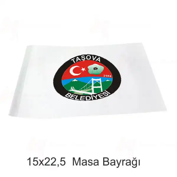 Taova Belediyesi Masa Bayraklar