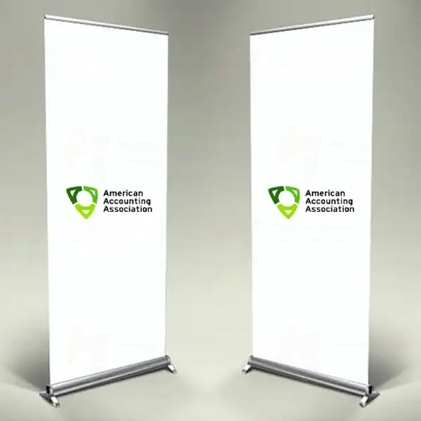 The American Accounting Association Roll Up ve Banner