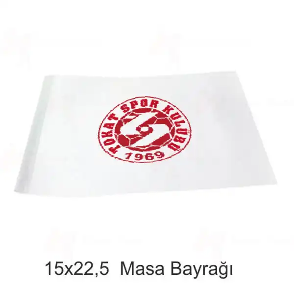 Tokatspor Masa Bayraklar