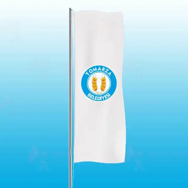 Tomarza Belediyesi Dikey Gönder Bayrakları
