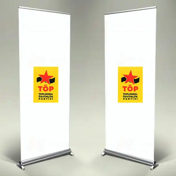 Toplumsal zgrlk Partisi Roll Up ve Banner