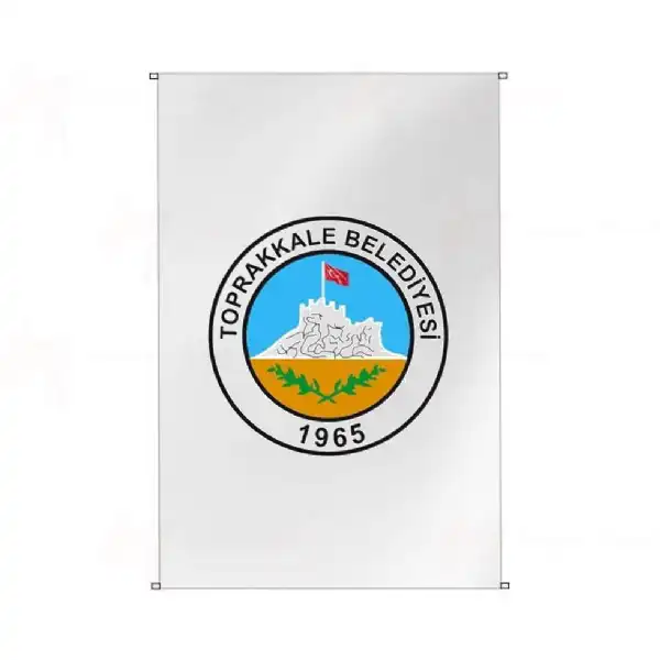 Toprakkale Belediyesi Bina Cephesi Bayraklar