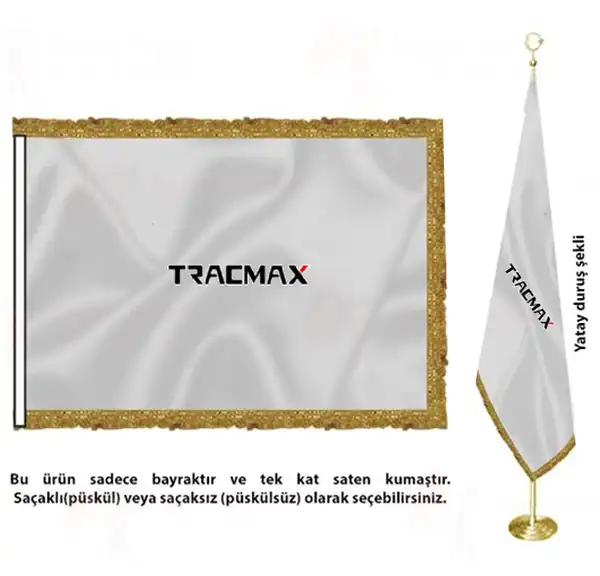 Tracmax Saten Kuma Makam Bayra