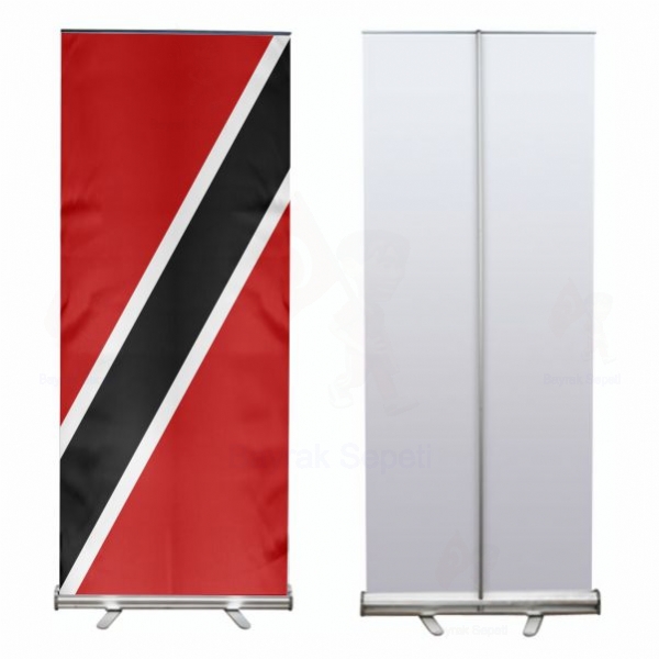 Trinidad ve Tobago Roll Up ve Banner