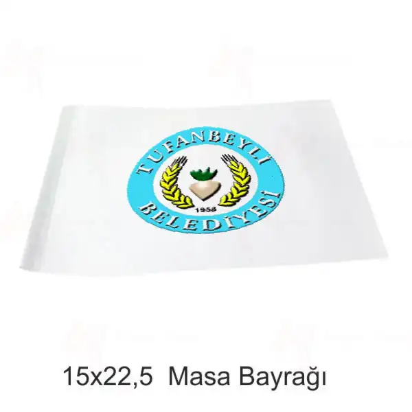 Tufanbeyli Belediyesi Masa Bayraklar