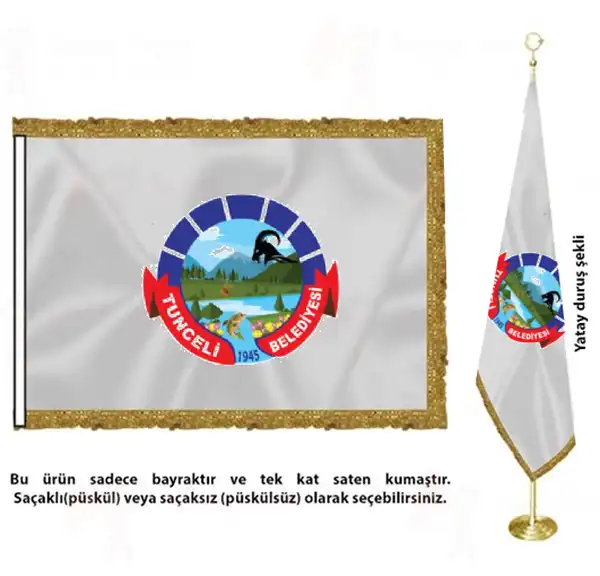 Tunceli Belediyesi Saten Kuma Makam Bayra