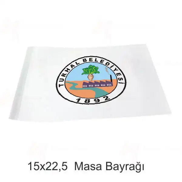 Turhal Belediyesi Masa Bayraklar